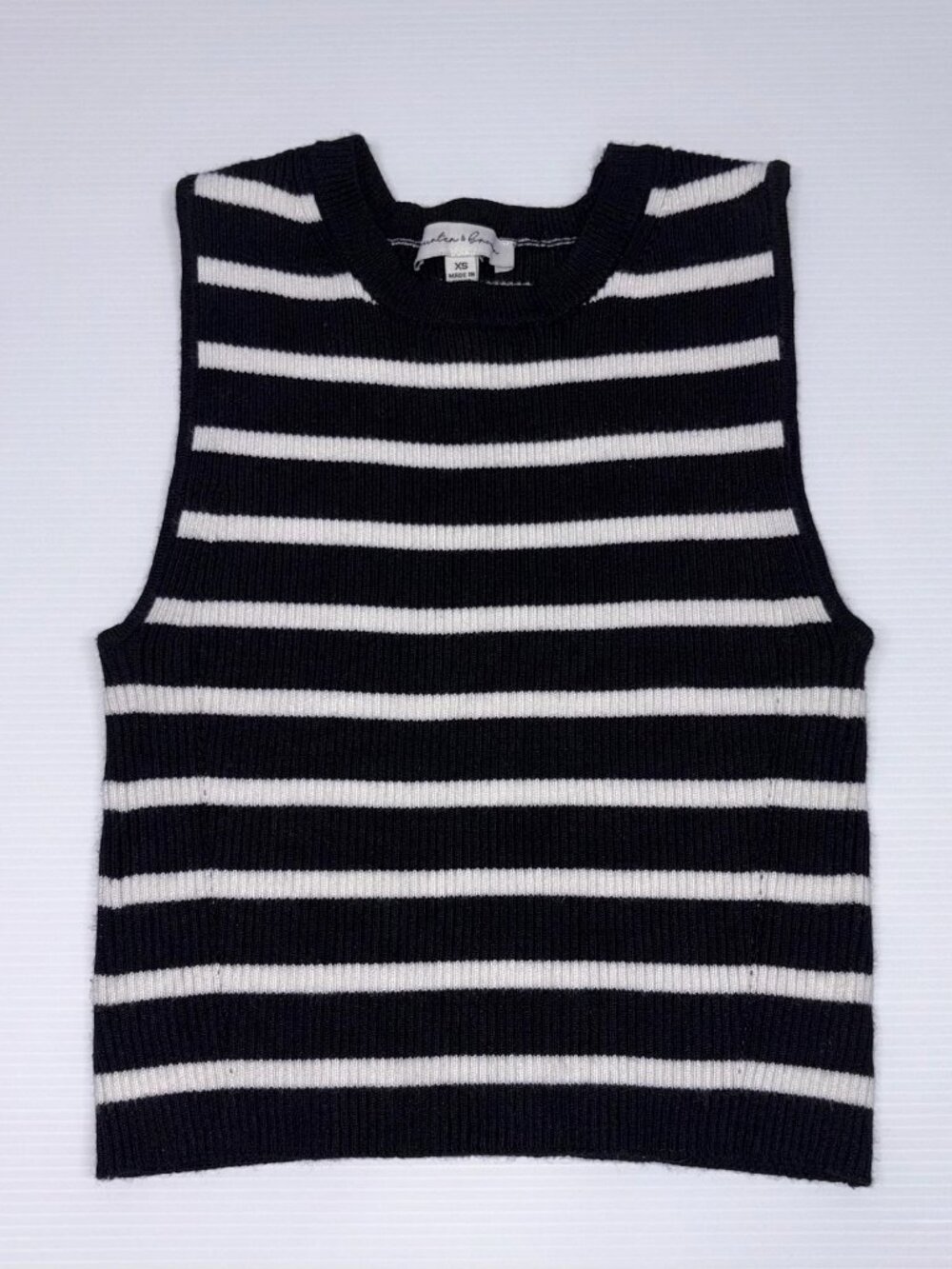 HUNTER & BROWN women's short knit camisole XS